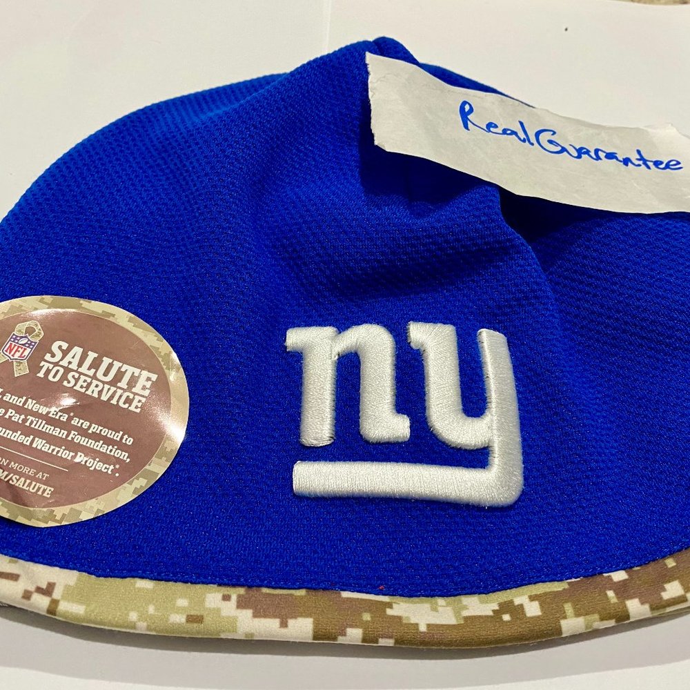 RARE Nwt 100% New Era New York Giants Salute To Service 2013 Sport TECH Knit Hat